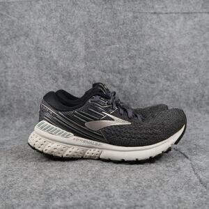 Brooks Shoes Womens 6 Athletic Trainers Adrenaline 19 Running Sport Comfort Gray